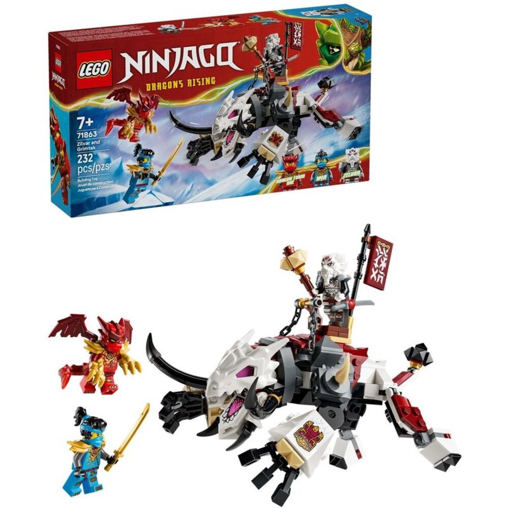 LEGO® Ninjago® Zilvar and Grimtak the Dragon Beast 71863  COLLECTIBLES